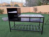 Table Braai with Tile Work Surface – Stylish and Practical