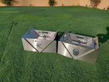Fire Pit with Grill Junior – Portable Outdoor BBQ and Braai