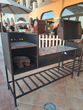 Table Braai with Tile Work Surface – Stylish and Practical