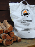 Kameeldoring (Camel Thorn) Firewood 10kg – Premium Braai & BBQ Wood